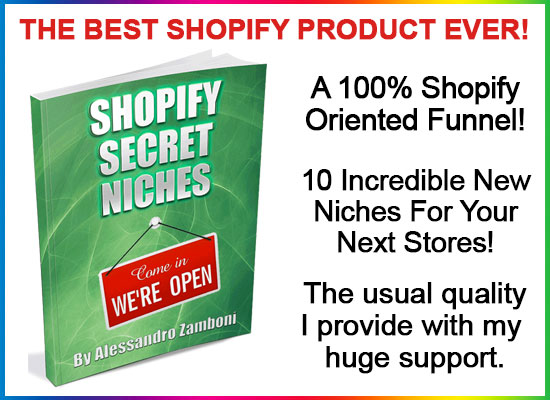 Shopify Secret Niches